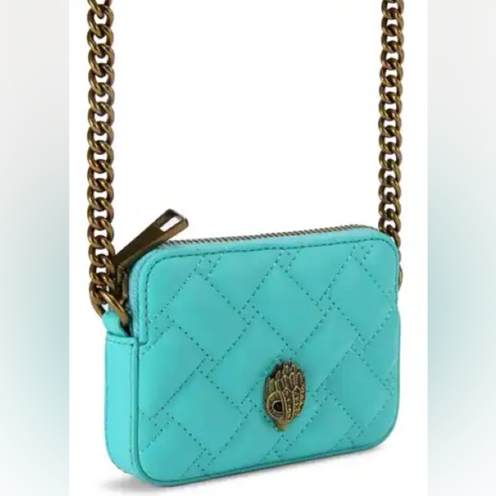 Kurt Geiger 🪢 EUC Kensington Micro Camera Chain Strap Crossbody Bag w/Dust Bag